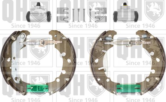 Quinton Hazell BS1116K2 - Kit ganasce freno autozon.pro