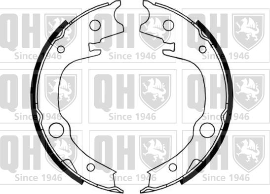 Quinton Hazell BS1181 - Kit ganasce, Freno stazionamento autozon.pro