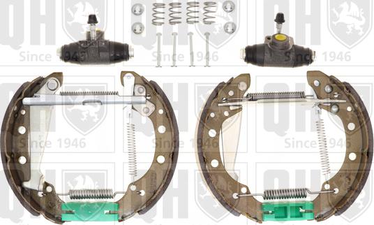 Quinton Hazell BS836K11 - Kit ganasce freno autozon.pro