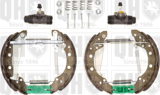 Quinton Hazell BS836K8 - Kit ganasce freno autozon.pro