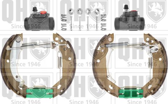 Quinton Hazell BS777K1 - Kit ganasce freno autozon.pro