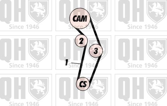 Quinton Hazell QBK528 - Kit cinghie dentate autozon.pro