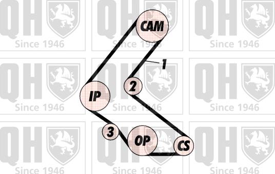 Quinton Hazell QBK570 - Kit cinghie dentate autozon.pro