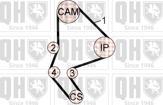 Quinton Hazell QBK795 - Kit cinghie dentate autozon.pro