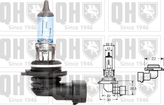 Quinton Hazell QBL9006 - Lampadina autozon.pro