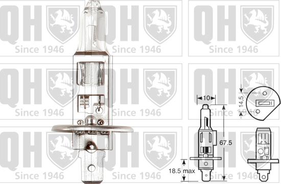 Quinton Hazell QBL448 - Lampadina autozon.pro