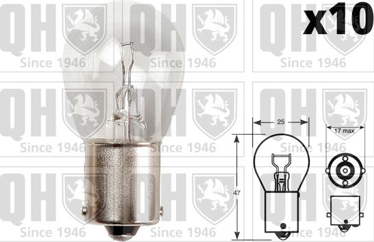 Quinton Hazell QBL382 - Lampadina autozon.pro