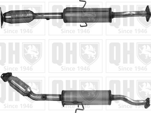 Quinton Hazell QCAT91563H - Catalizzatore autozon.pro