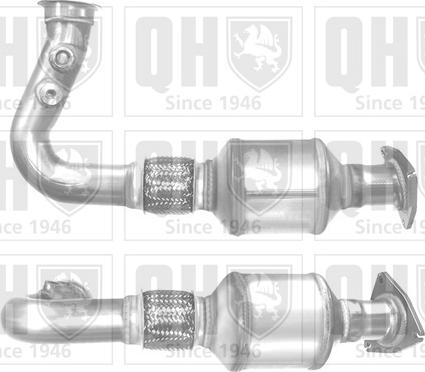 Quinton Hazell QCAT80525H - Catalizzatore autozon.pro