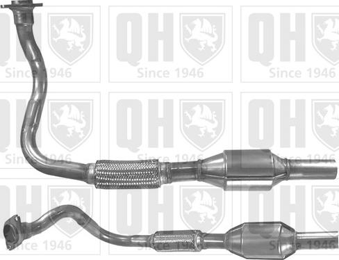 Quinton Hazell QCAT80115H - Catalizzatore autozon.pro