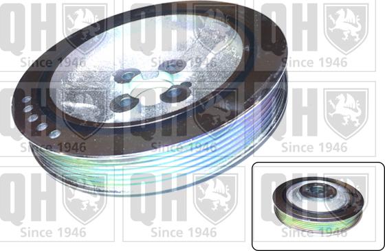 Quinton Hazell QCD154 - Puleggia cinghia, Albero a gomiti autozon.pro