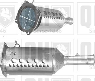 Quinton Hazell QDPF11415HP - Filtro antiparticolato / particellare, Impianto gas scarico autozon.pro