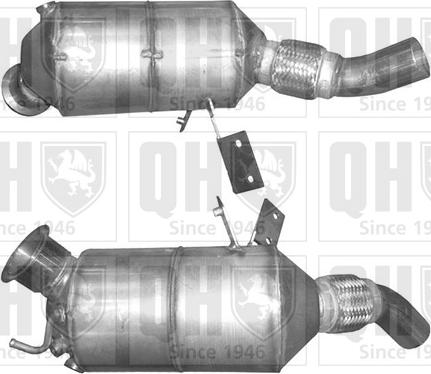 Quinton Hazell QDPF11041H - Filtro antiparticolato / particellare, Impianto gas scarico autozon.pro