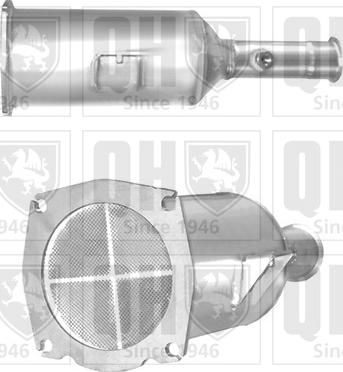 Quinton Hazell QDPF11012 - Filtro antiparticolato / particellare, Impianto gas scarico autozon.pro