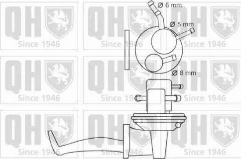 Quinton Hazell QFP202 - Pompa carburante autozon.pro