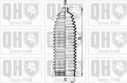 Quinton Hazell QG1443 - Kit soffietto, Sterzo autozon.pro