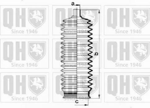 Quinton Hazell QG1450 - Kit soffietto, Sterzo autozon.pro