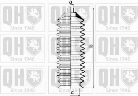 Quinton Hazell QG1406 - Kit soffietto, Sterzo autozon.pro