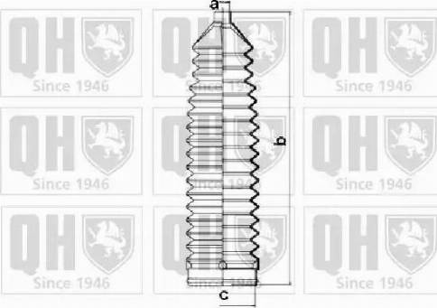 Quinton Hazell QG1410 - Kit soffietto, Sterzo autozon.pro