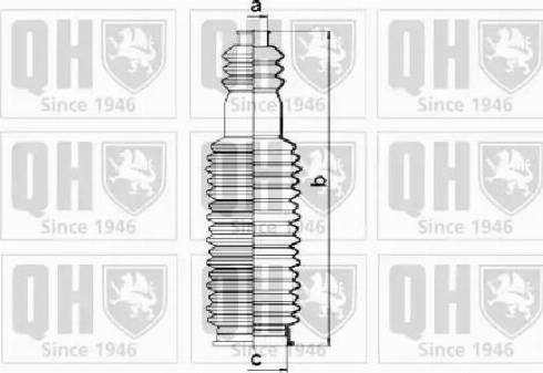 Quinton Hazell QG1411 - Kit soffietto, Sterzo autozon.pro