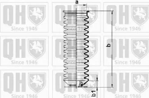 Quinton Hazell QG1412 - Kit soffietto, Sterzo autozon.pro