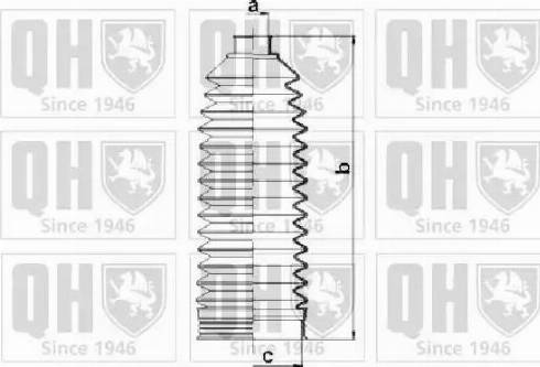 Quinton Hazell QG1489 - Kit soffietto, Sterzo autozon.pro