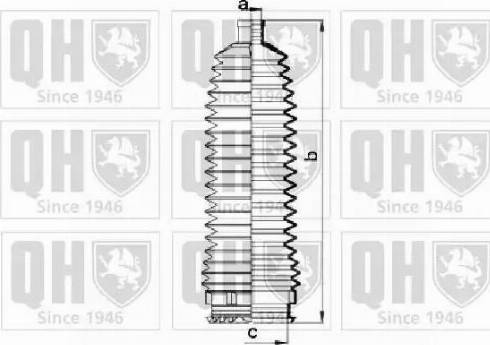 Quinton Hazell QG1482 - Kit soffietto, Sterzo autozon.pro