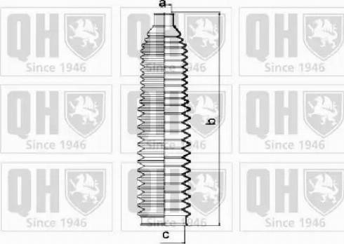 Quinton Hazell QG1422 - Kit soffietto, Sterzo autozon.pro