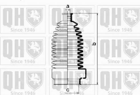 Quinton Hazell QG1427 - Kit soffietto, Sterzo autozon.pro