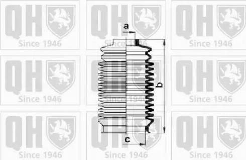 Quinton Hazell QG1478 - Kit soffietto, Sterzo autozon.pro