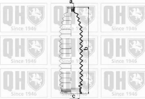 Quinton Hazell QG1504 - Kit soffietto, Sterzo autozon.pro