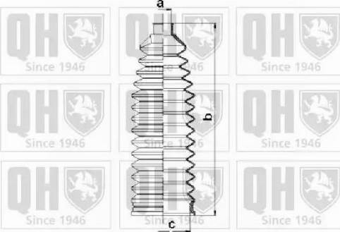 Quinton Hazell QG1508 - Kit soffietto, Sterzo autozon.pro