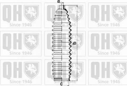 Quinton Hazell QG1503 - Kit soffietto, Sterzo autozon.pro