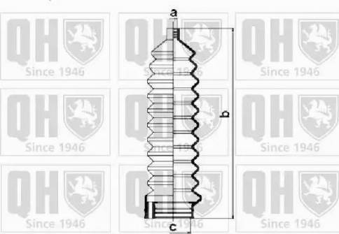 Quinton Hazell QG1084 - Soffietto, Sterzo autozon.pro