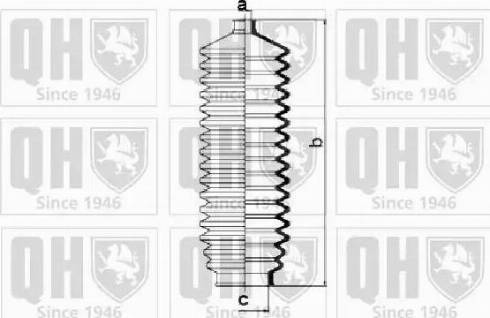 Quinton Hazell QG1036 - Kit soffietto, Sterzo autozon.pro