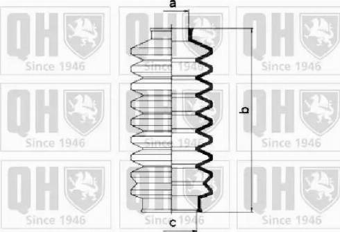 Quinton Hazell QG1022 - Kit soffietto, Sterzo autozon.pro