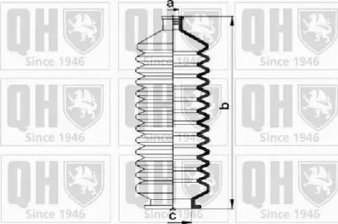 Quinton Hazell QG1071 - Soffietto, Sterzo autozon.pro