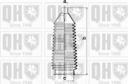 Quinton Hazell QG1159 - Kit soffietto, Sterzo autozon.pro