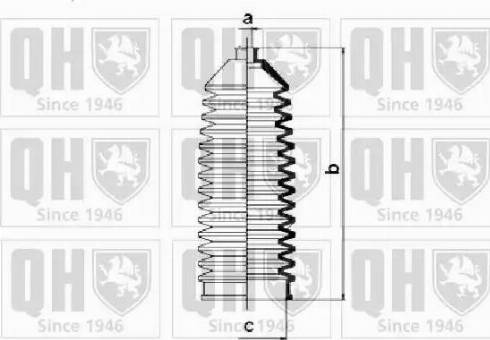 Quinton Hazell QG1155 - Kit soffietto, Sterzo autozon.pro