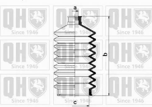 Quinton Hazell QG1139 - Kit soffietto, Sterzo autozon.pro