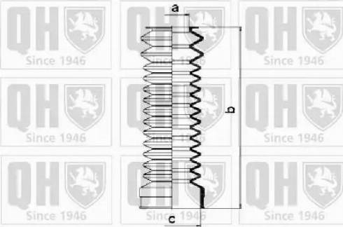 Quinton Hazell QG1135 - Kit soffietto, Sterzo autozon.pro