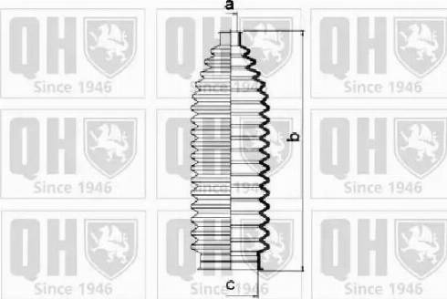 Quinton Hazell QG1351 - Kit soffietto, Sterzo autozon.pro