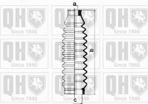 Quinton Hazell QG1334 - Kit soffietto, Sterzo autozon.pro