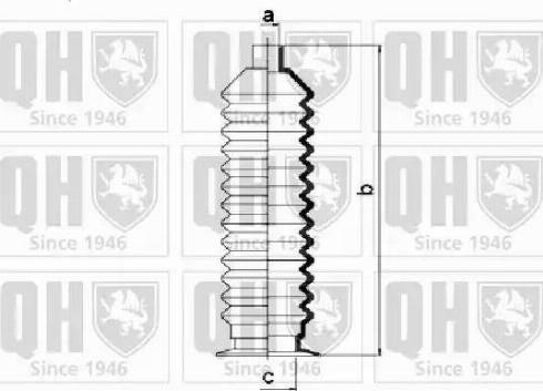 Quinton Hazell QG1327 - Kit soffietto, Sterzo autozon.pro