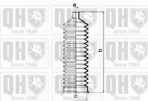 Quinton Hazell QG1378 - Kit soffietto, Sterzo autozon.pro