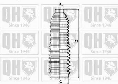 Quinton Hazell QG1422 - Kit soffietto, Sterzo autozon.pro