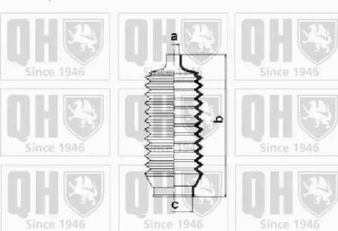 Quinton Hazell QG1219 - Kit soffietto, Sterzo autozon.pro