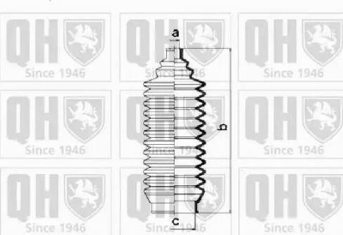 Quinton Hazell QG1217 - Kit soffietto, Sterzo autozon.pro