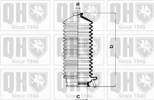 Quinton Hazell QG1234 - Kit soffietto, Sterzo autozon.pro