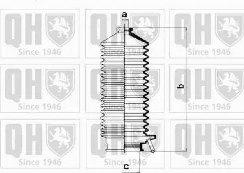 Quinton Hazell QG1231 - Kit soffietto, Sterzo autozon.pro